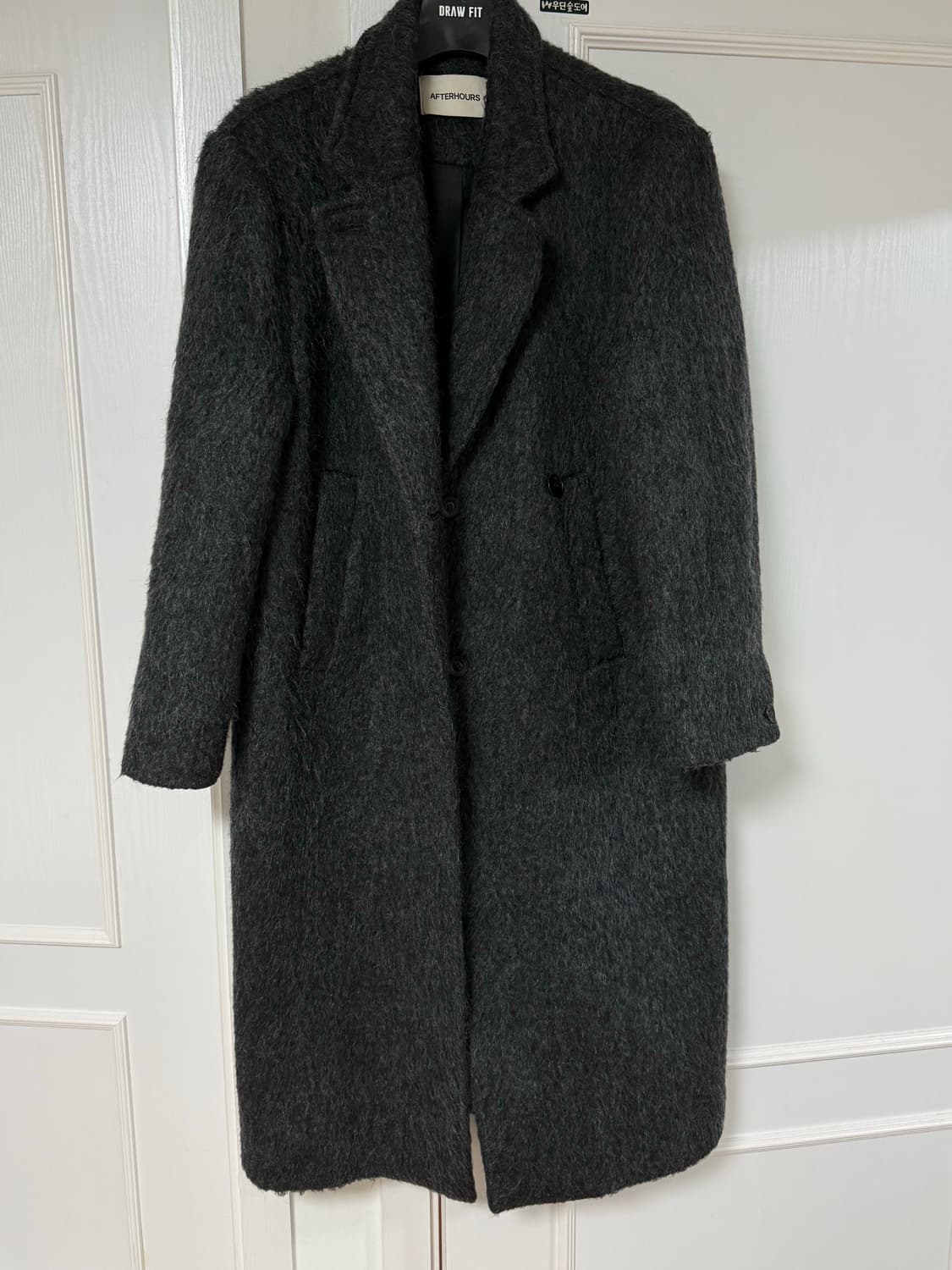 애프터아워즈 모헤어 롱코트 상품이미지2