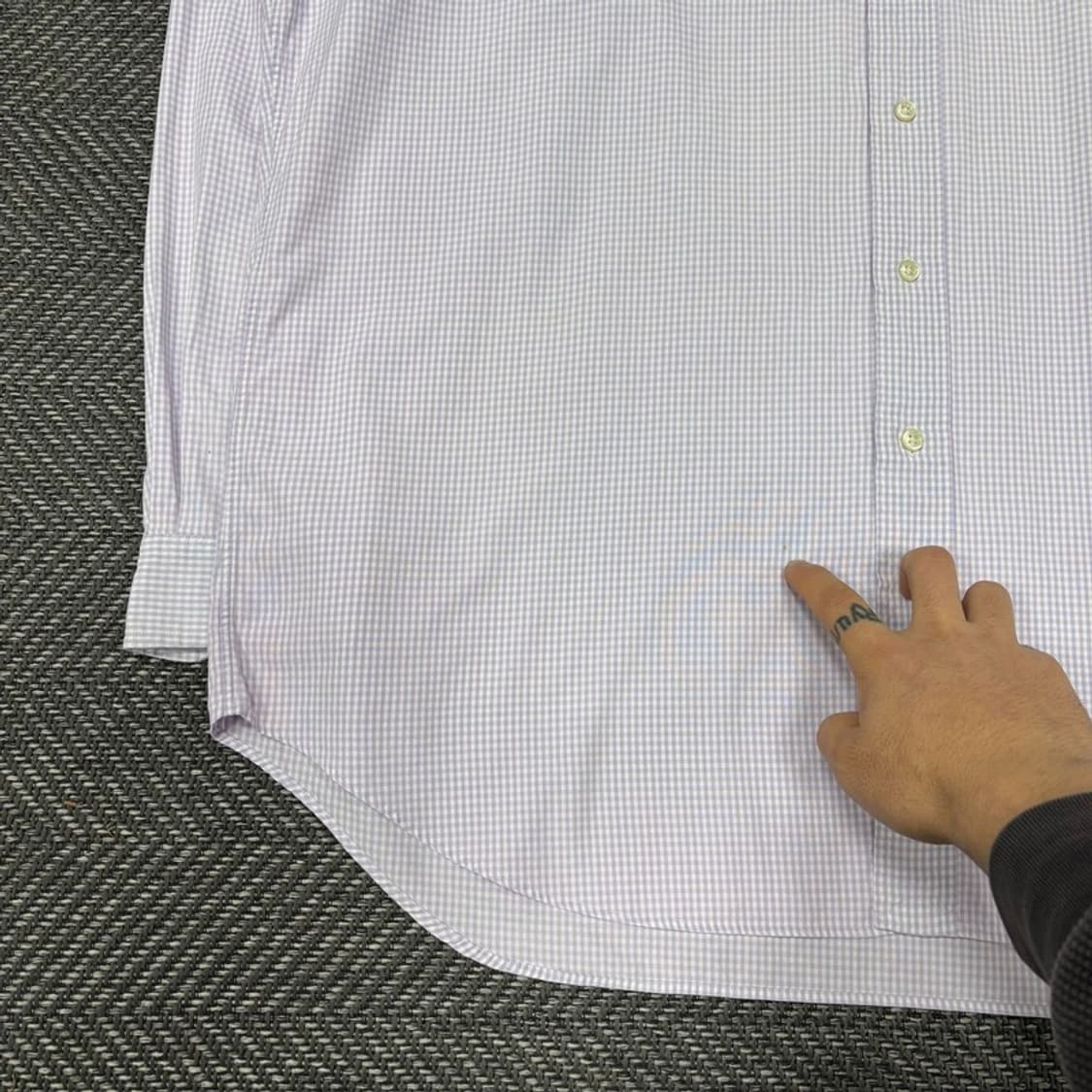 폴로 랄프로렌 체크 코튼 셔츠 v0380 상품이미지6