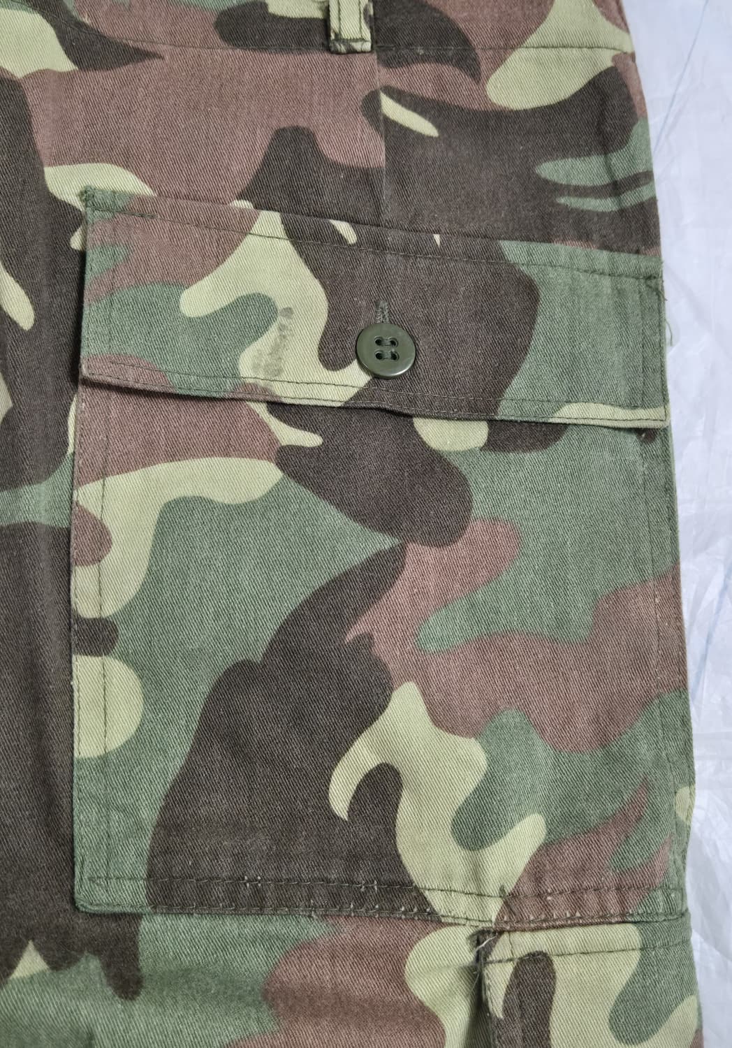 국군 구형 80년대 HID 정보사 전투복 DPM 전투복 세트 (L) 상품이미지10