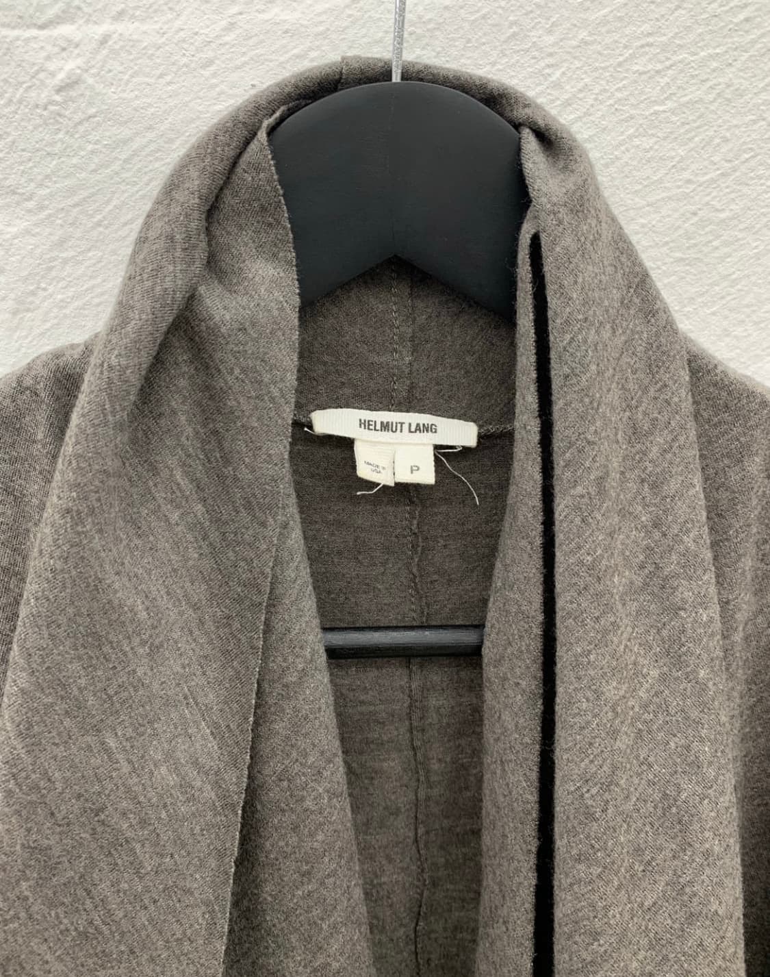 Helmut Lang draped wool cardigan 상품이미지10