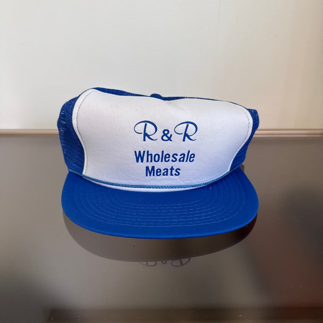 USA P&R 블루 빈티지 모자 볼캡 vintage cap 트러커 메쉬 상품이미지2