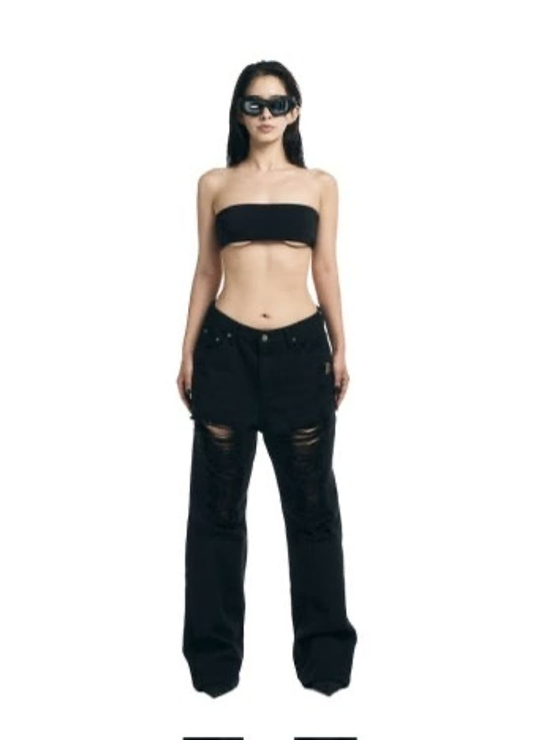 오도어 데미지진 기모ver  상품이미지1