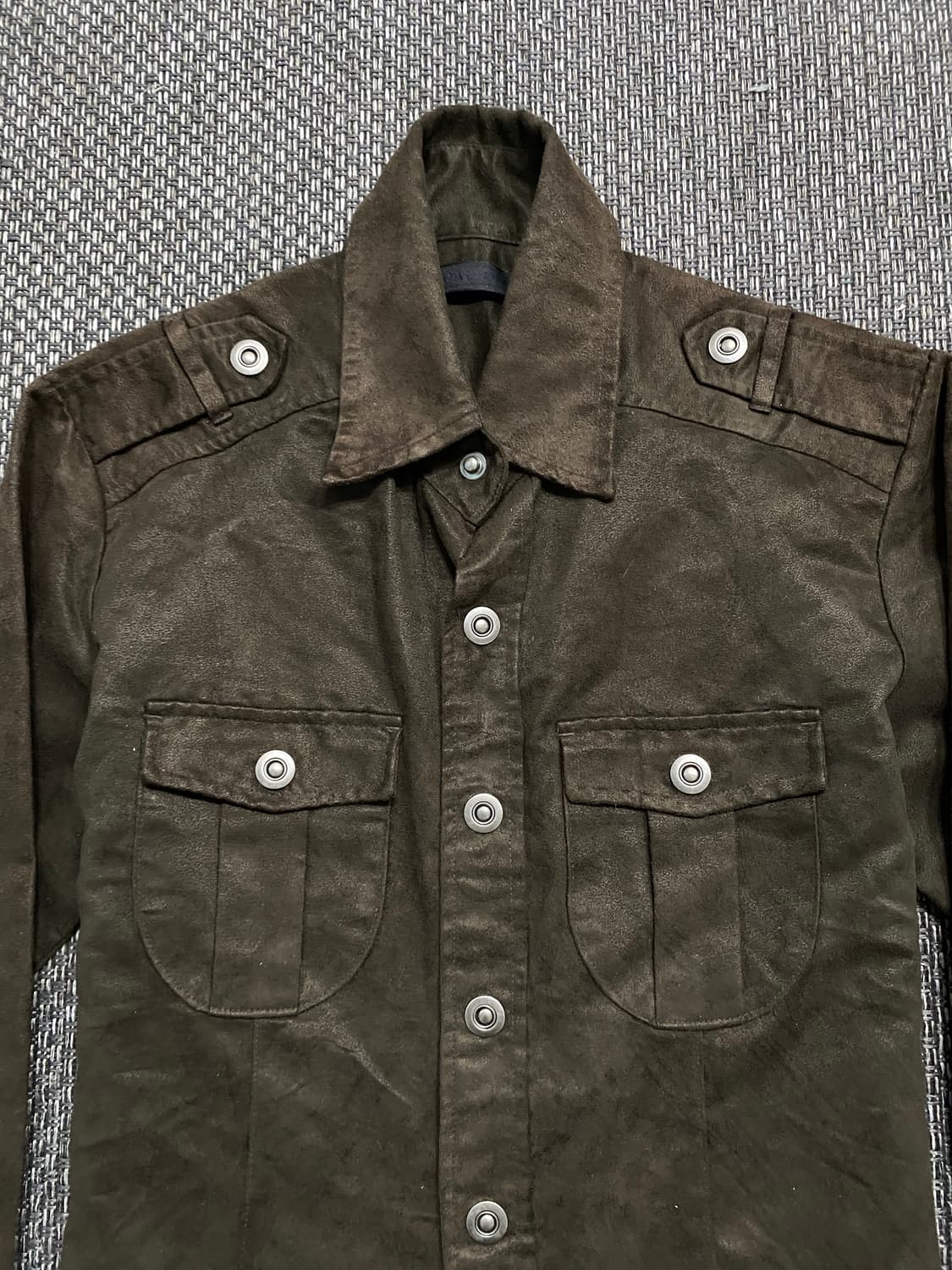 Deep Khaki Y2K Mood Jacket 상품이미지5