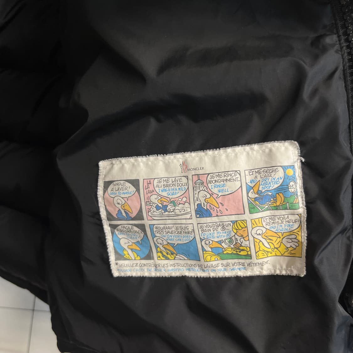 몽클레어 클루니 남성패딩 블랙 상품이미지5