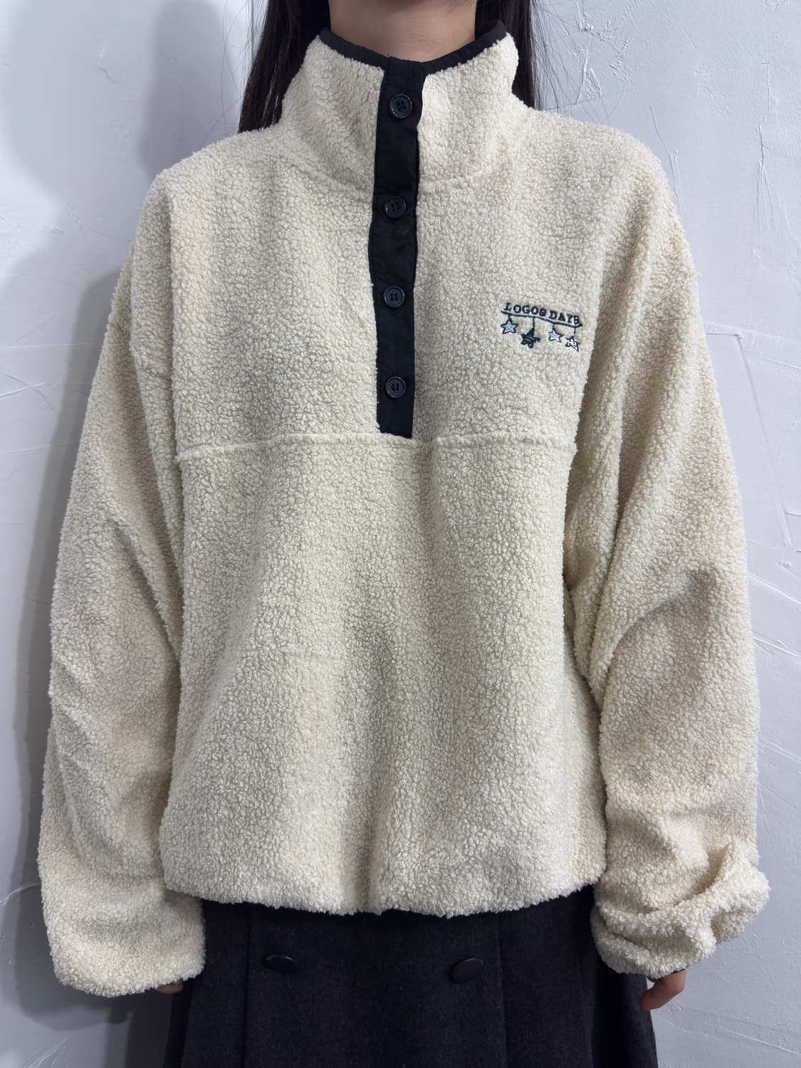 logos fleece half zipup 상품이미지1