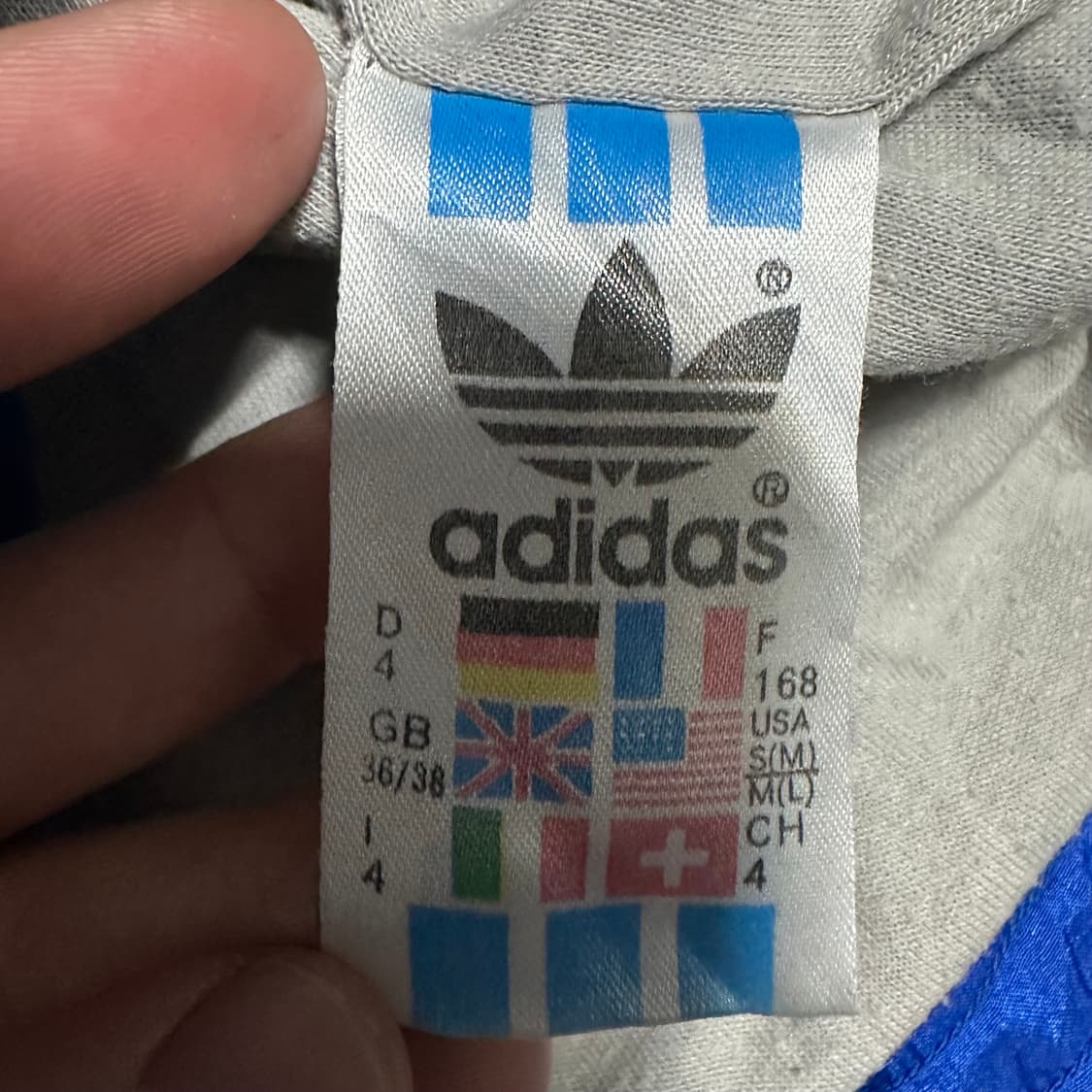 (M) 아디다스 90s 올드스쿨 바람막이 자켓 상품이미지4