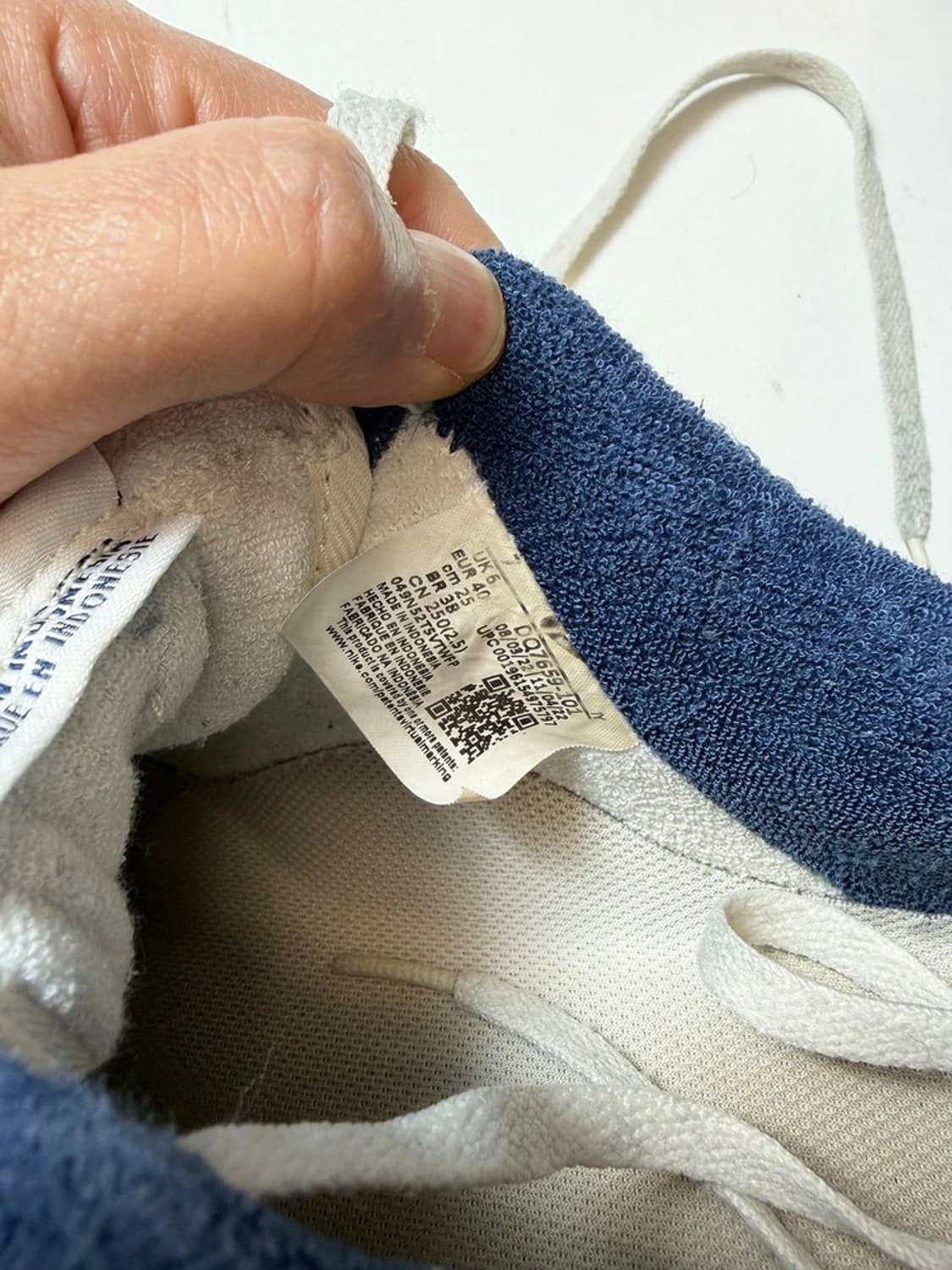 나이키 에어포스 1 '07 LV8 미드나잇 네이비 Q1466 상품이미지9