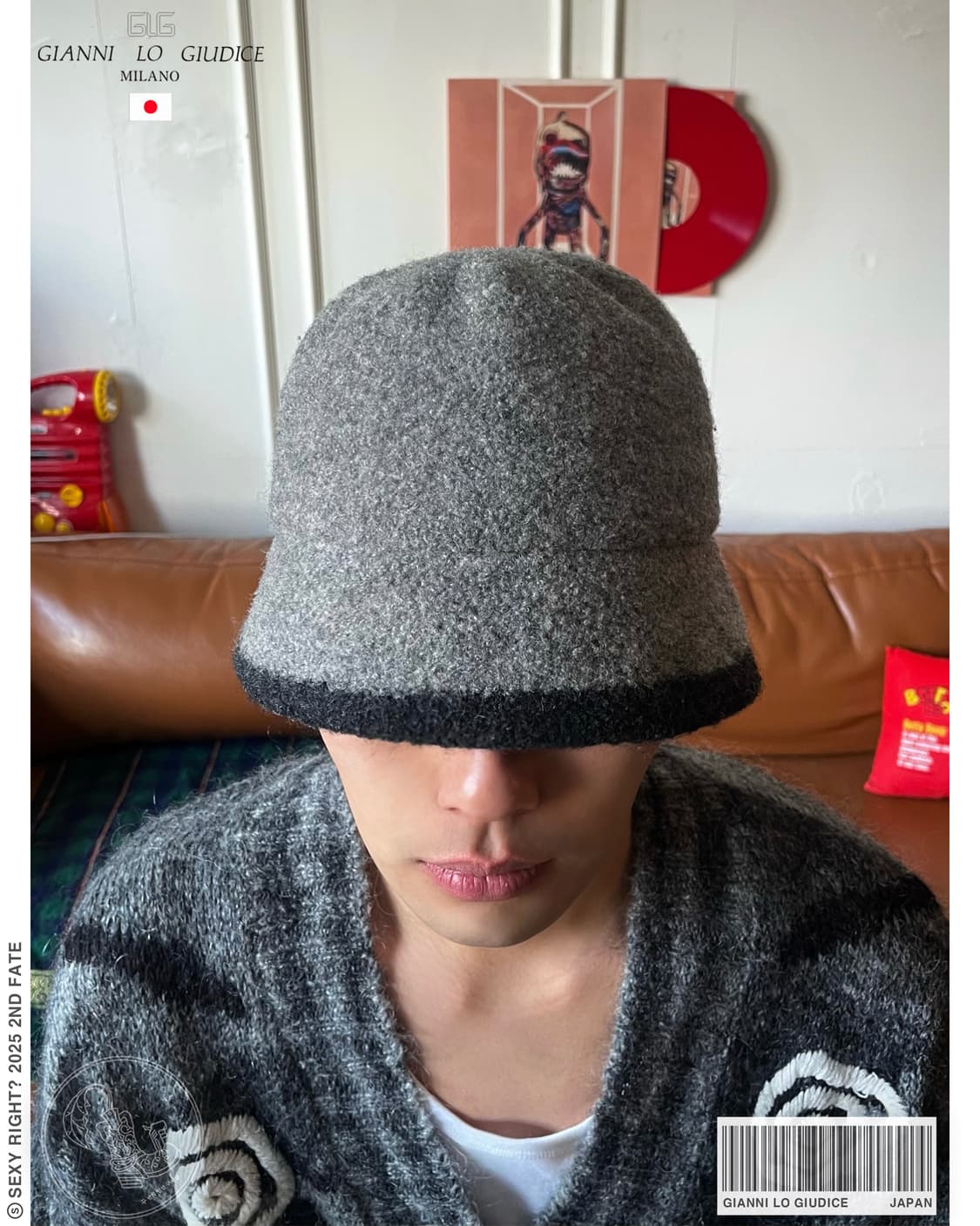 1980-90s Gianni Lo Giudice Bucket Hat 상품이미지1