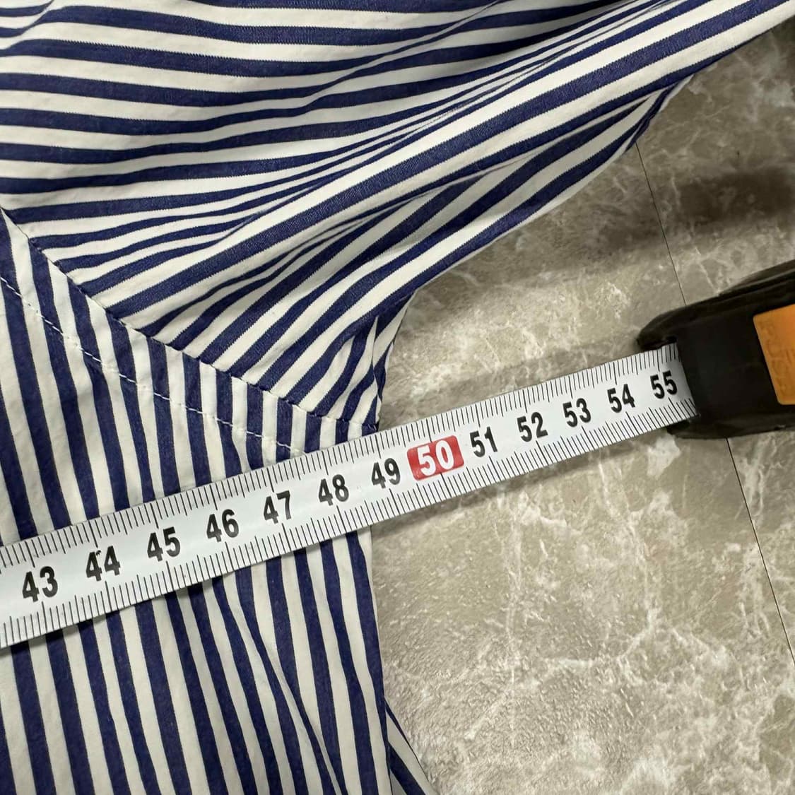 꼼데가르송 블랙 와펜 스트라이프 셔츠(S) 상품이미지6