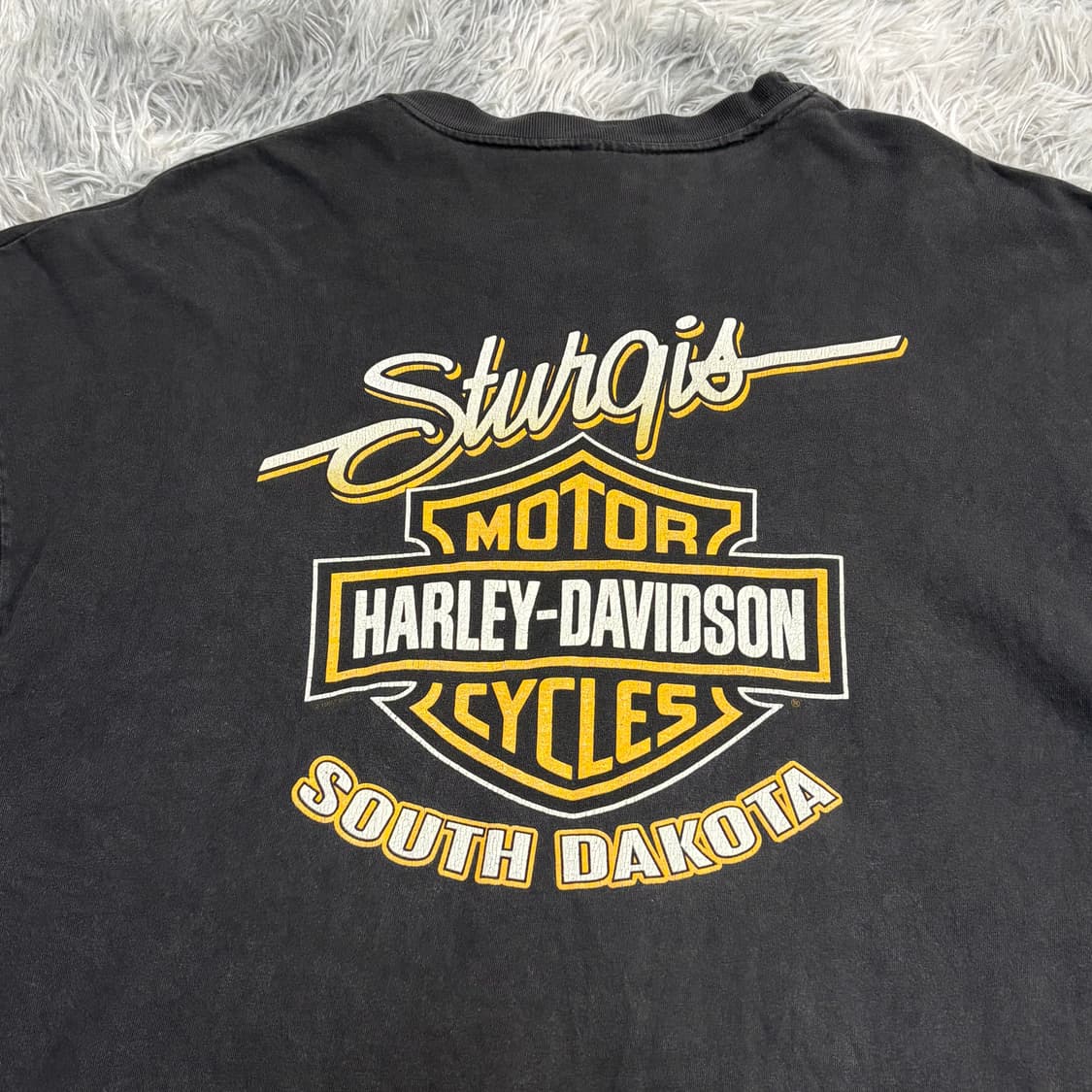빈티지 할리데이비슨 Sturgis 60th 티셔츠 상품이미지7