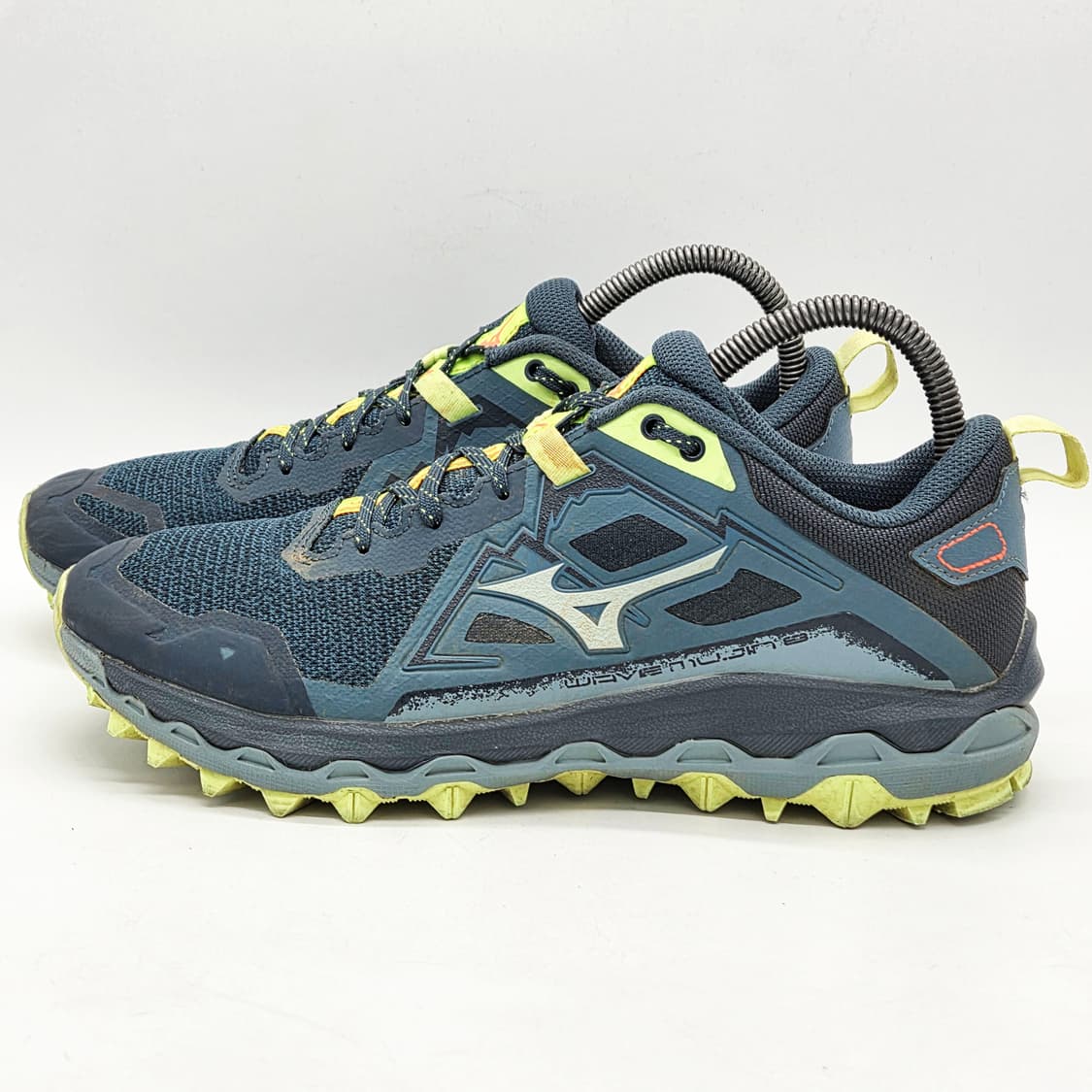  미즈노 웨이브 무진 8 트레일 러닝화 '틸 그린' (260)  상품이미지1