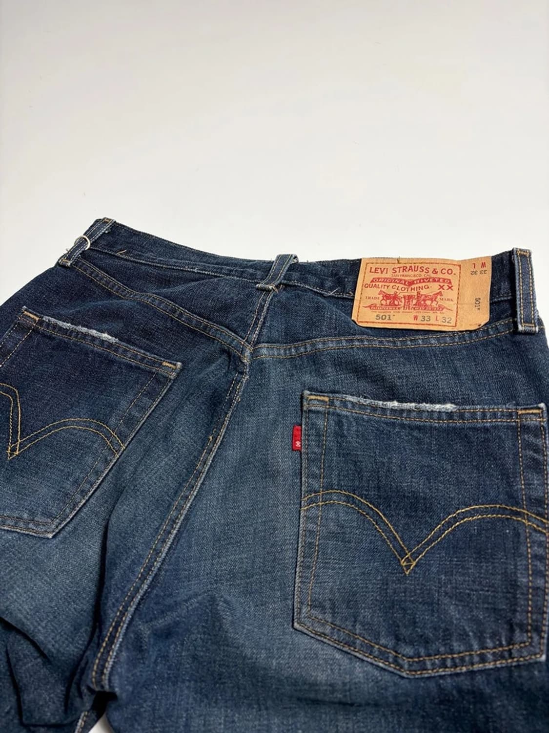 리바이스 00's 501 스트레이트 데님 팬츠 R2130 상품이미지5