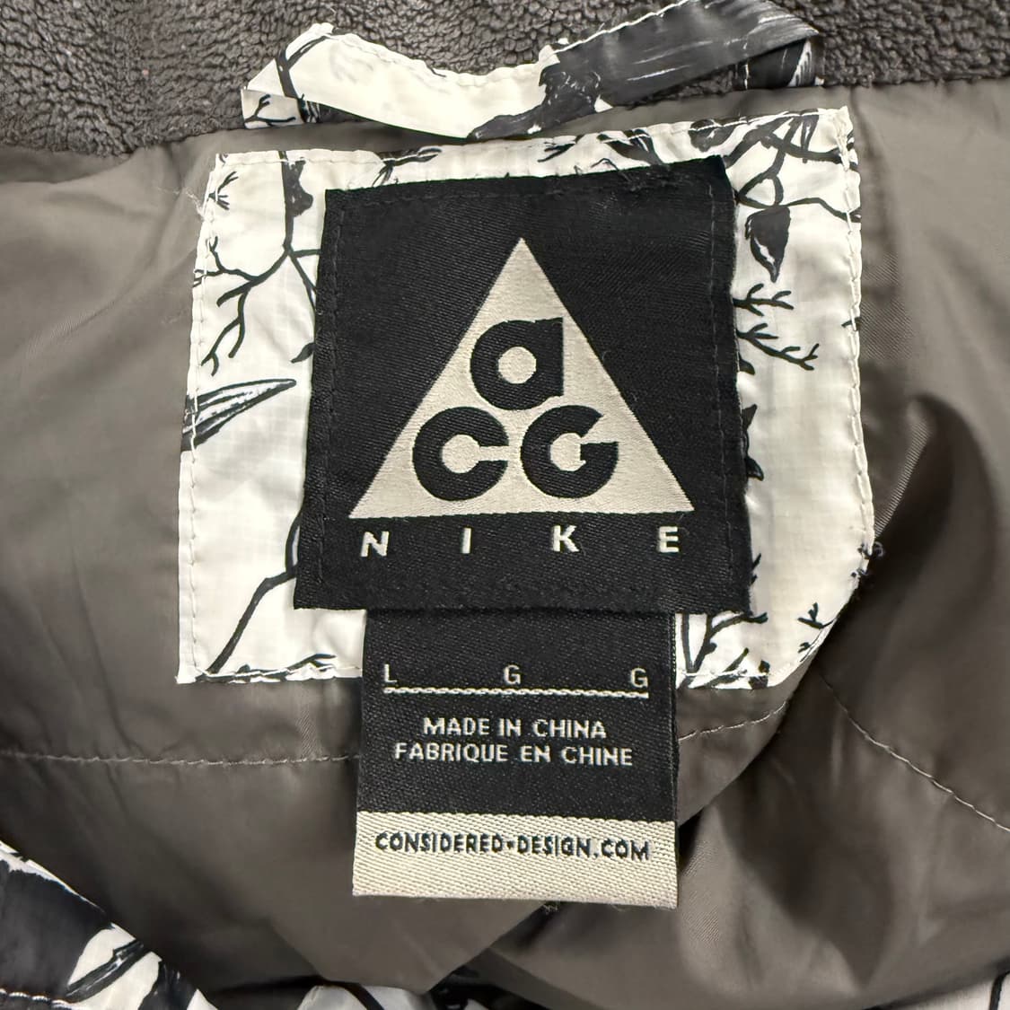 [정품/L] 나이키 acg 동양화 프린팅 패딩 점퍼 b8 상품이미지6