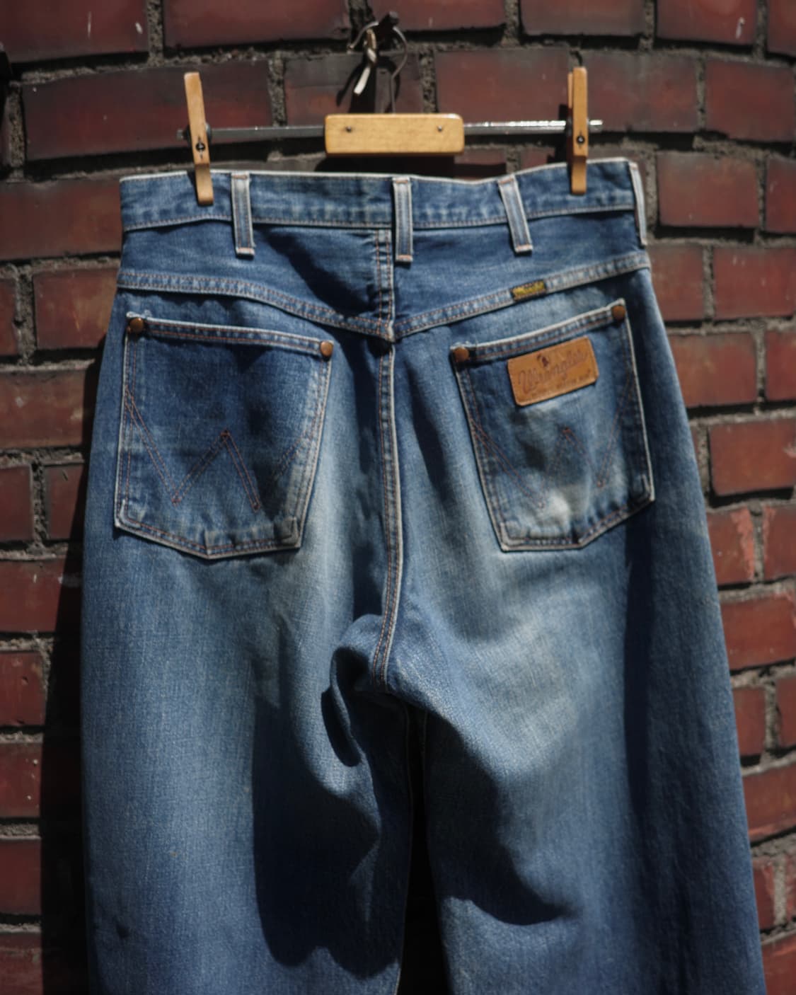90’s japan Wrangler 와이드 셀비지 데님 팬츠 상품이미지6
