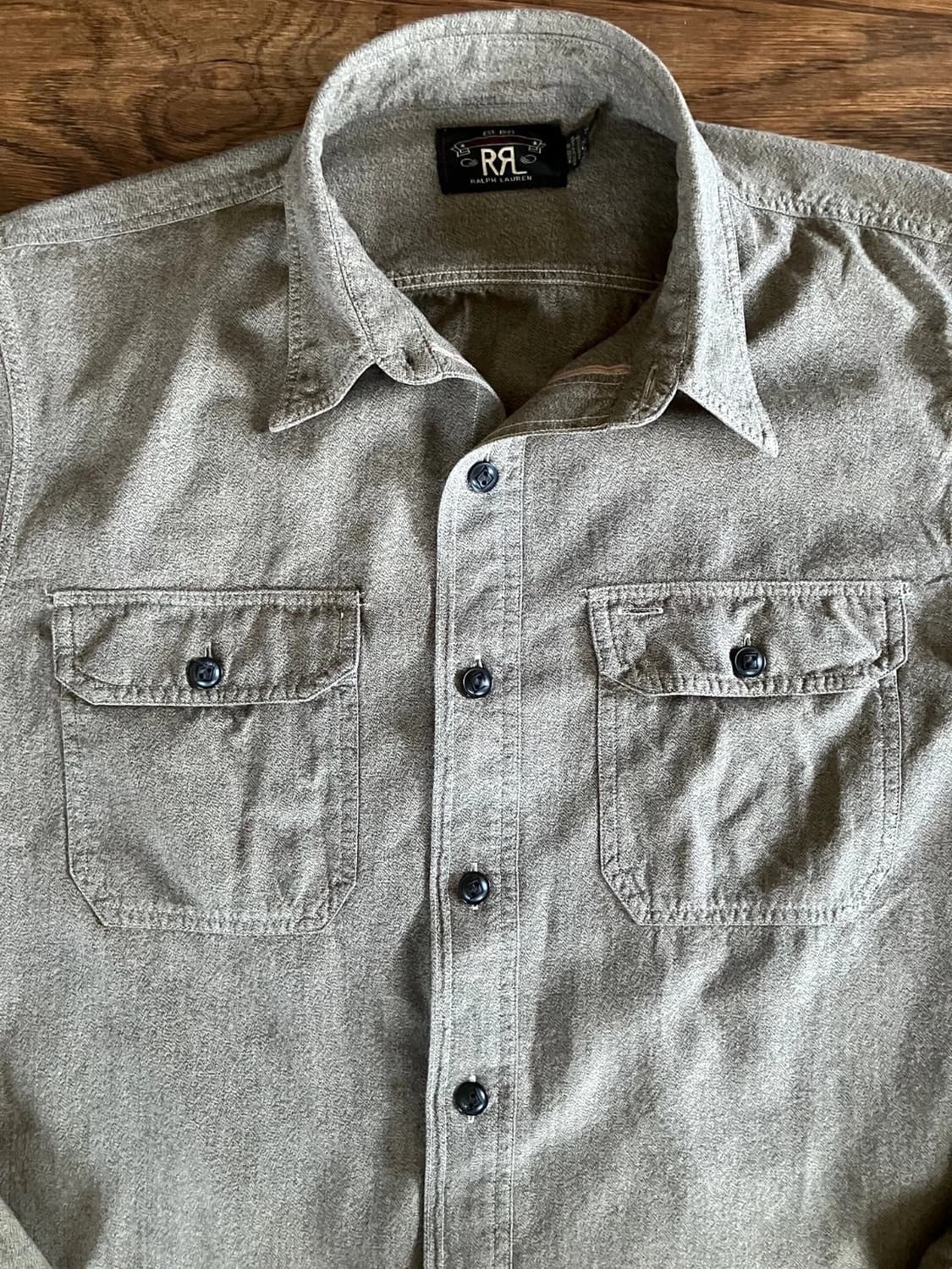 RRL 더블알엘 워크 셔츠 상품이미지2