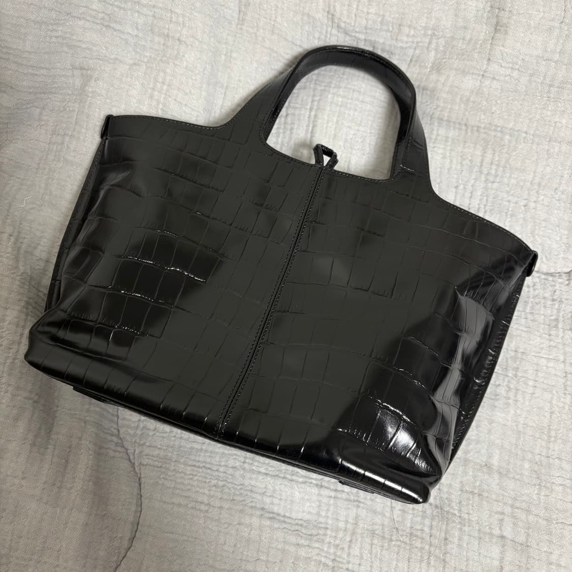 아뜰리에 드 루멘 파니에 블랙 패턴 기본 사이즈 상품이미지5