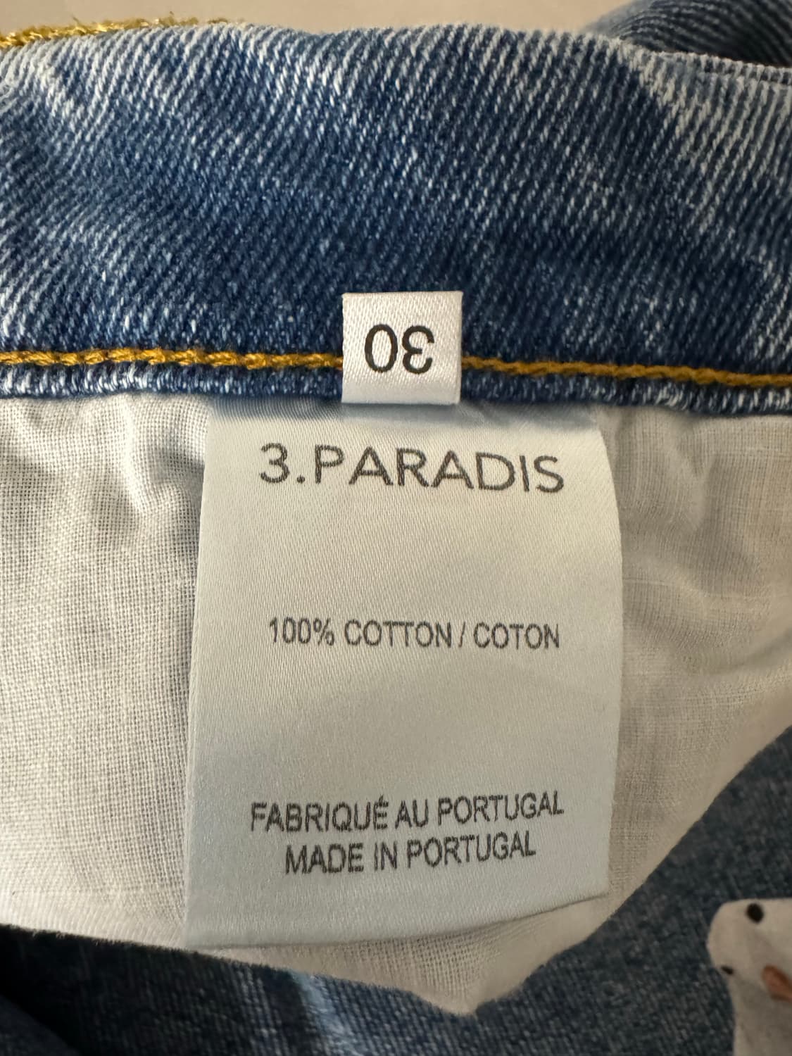 3. 파라디 프리덤 도브 데님 진 워시드 블루 상품이미지3