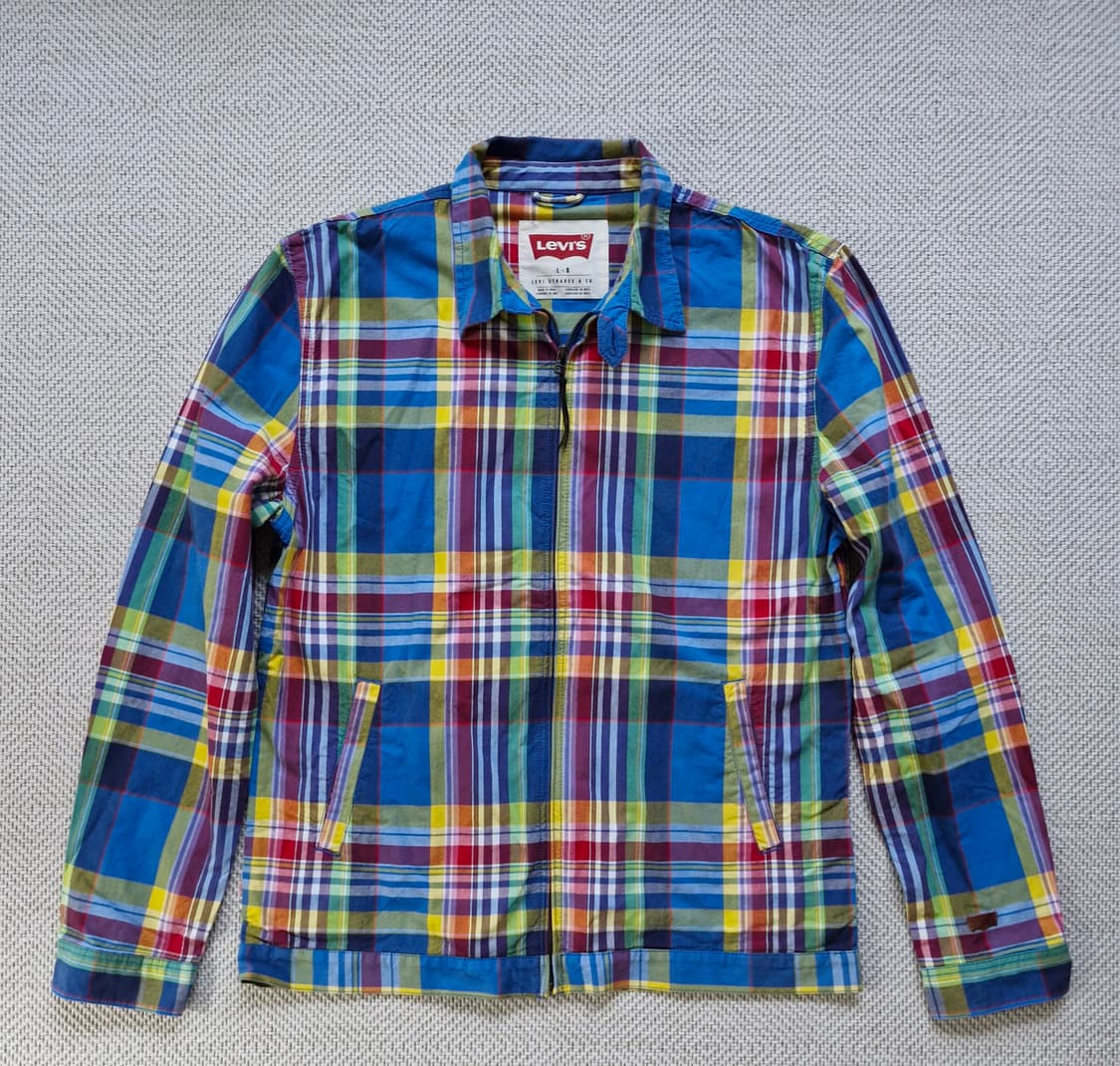 리바이스 마드라스 헤링턴 자켓 L  상품이미지1