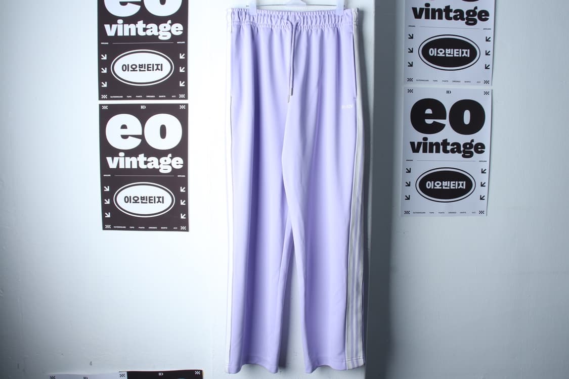 (L-XL) 널디 트레이닝복 바지 연보라 라벤더 밴딩 한정판-P10030 상품이미지2