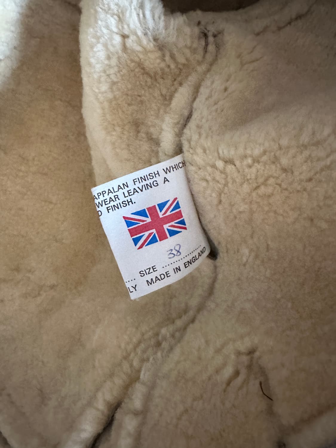 UK Original B-3 무스탕 (38 size) 상품이미지3