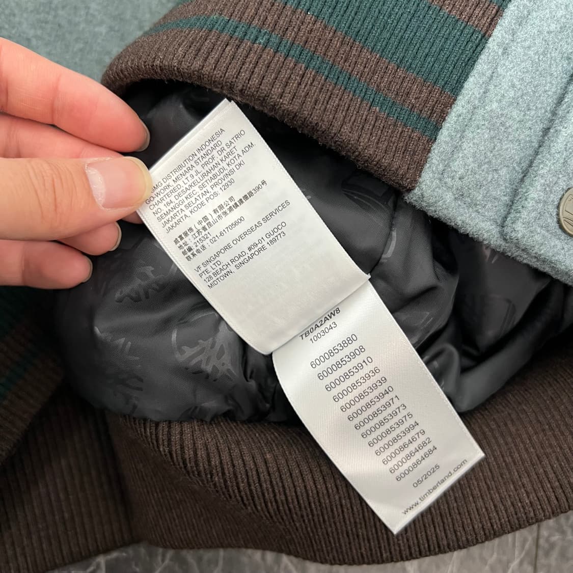 팀버랜드 TDC 컬렉션 카프스킨 레더 바시티 자켓 상품이미지10