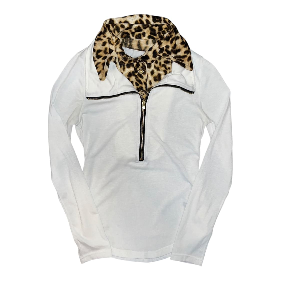 BABY DOLL 베이비돌 호피셔츠 레이어드 긴팔티 갸루y2k 상품이미지1