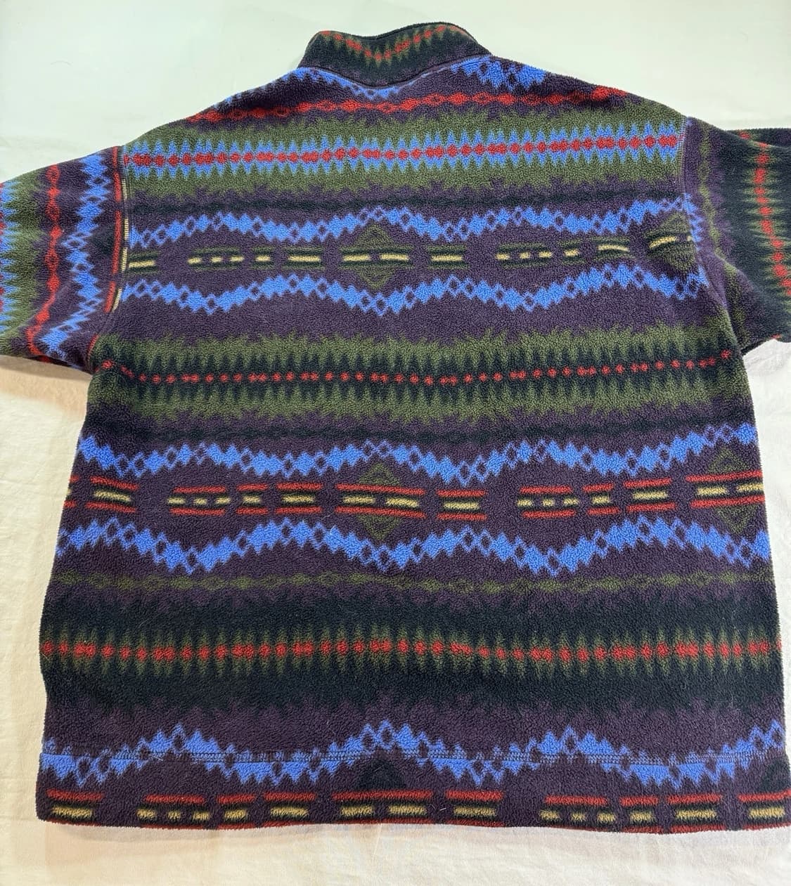 94FW 파타고니아 빈티지 신칠라 플리스 풀오버 사카제아 패턴 상품이미지6