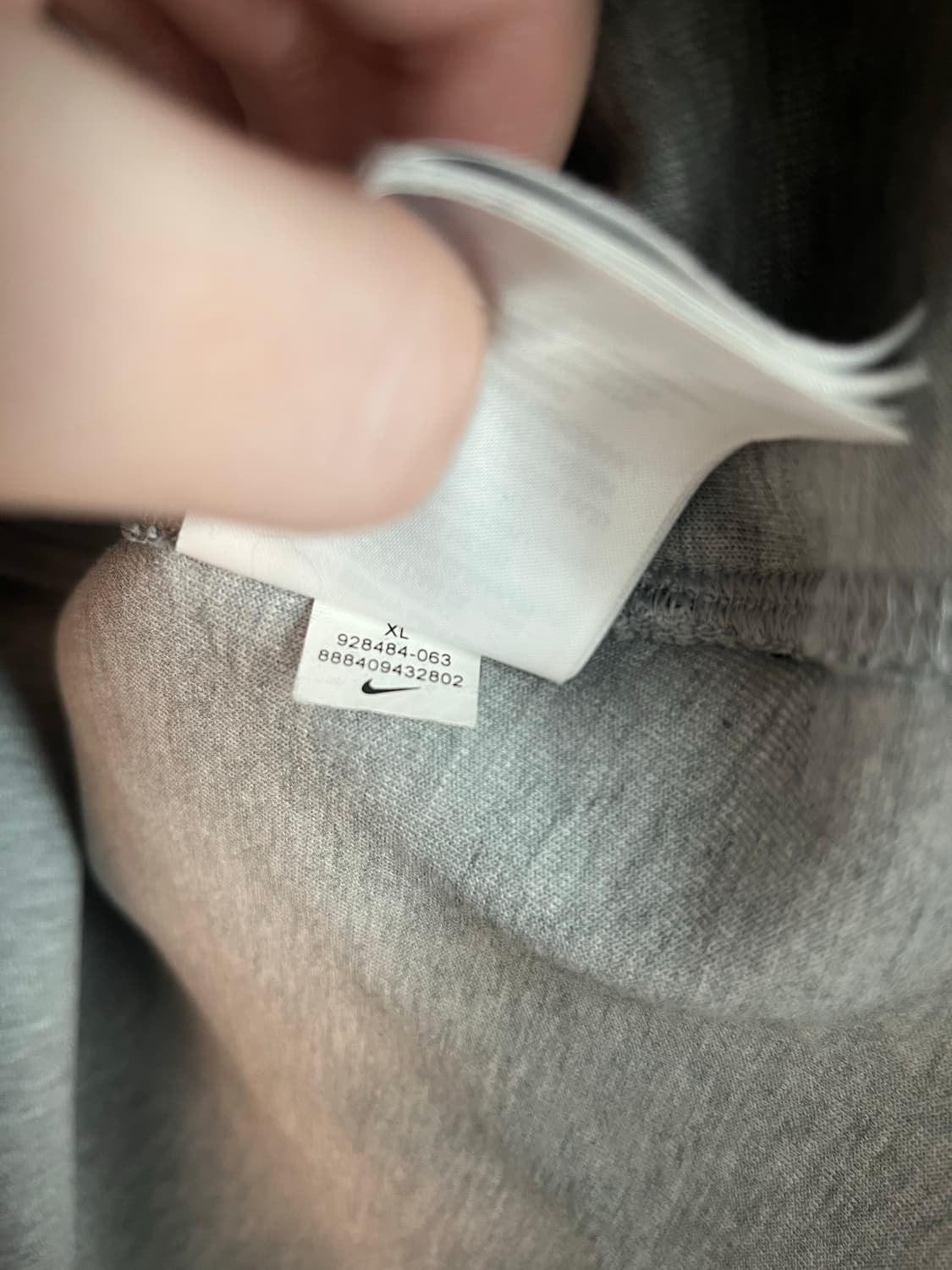 나이키 테크팩 후드집업 그레이 (XL) 상품이미지6