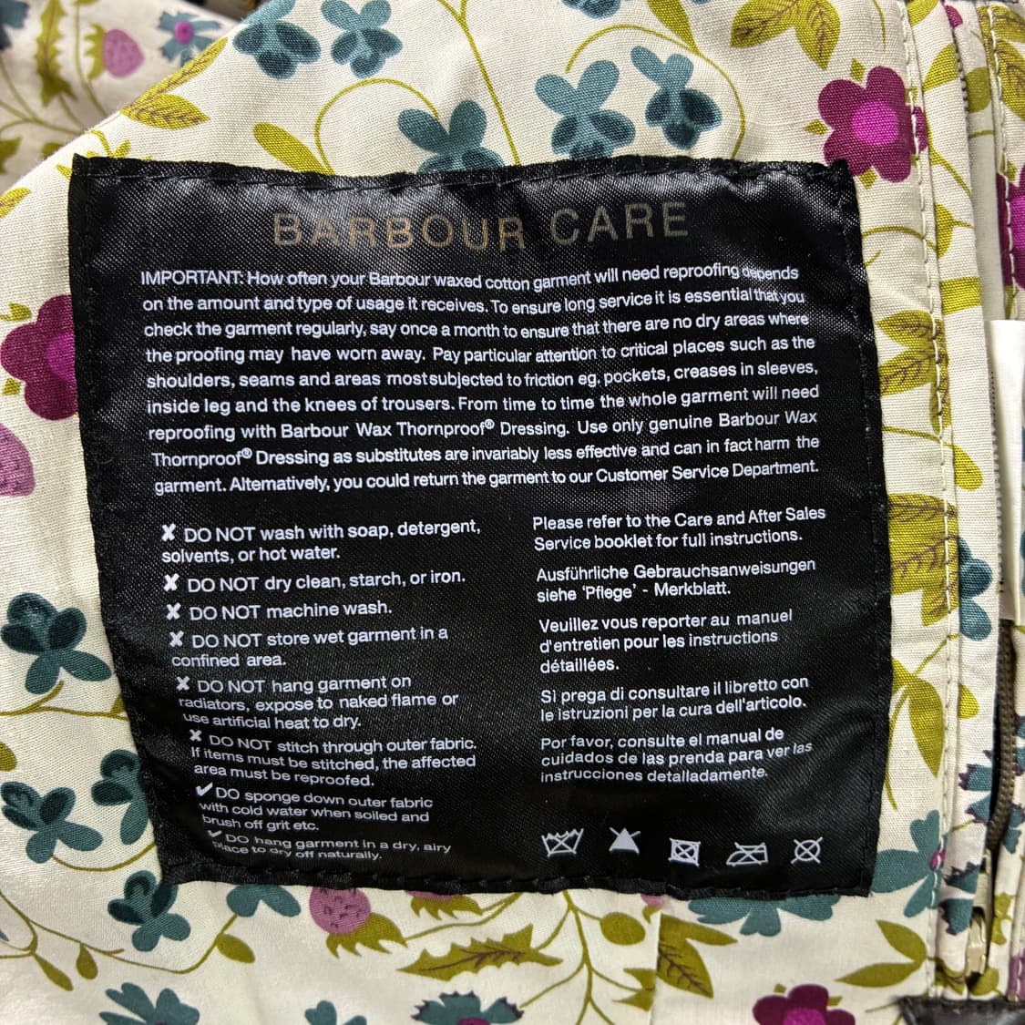 Barbour  바버 비데일 투웨이 올리브 그린 왁스 자켓  상품이미지7