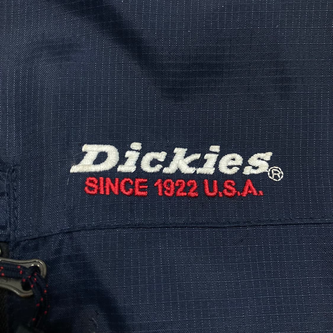 디키즈 스몰 로고 네이비 바람막이 상품이미지2