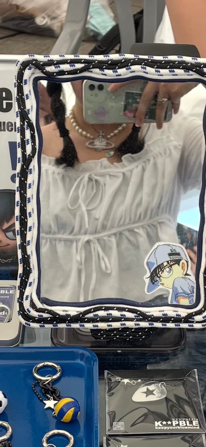 비비안웨스트우드 바스 릴리프 진주 초커 상품이미지4