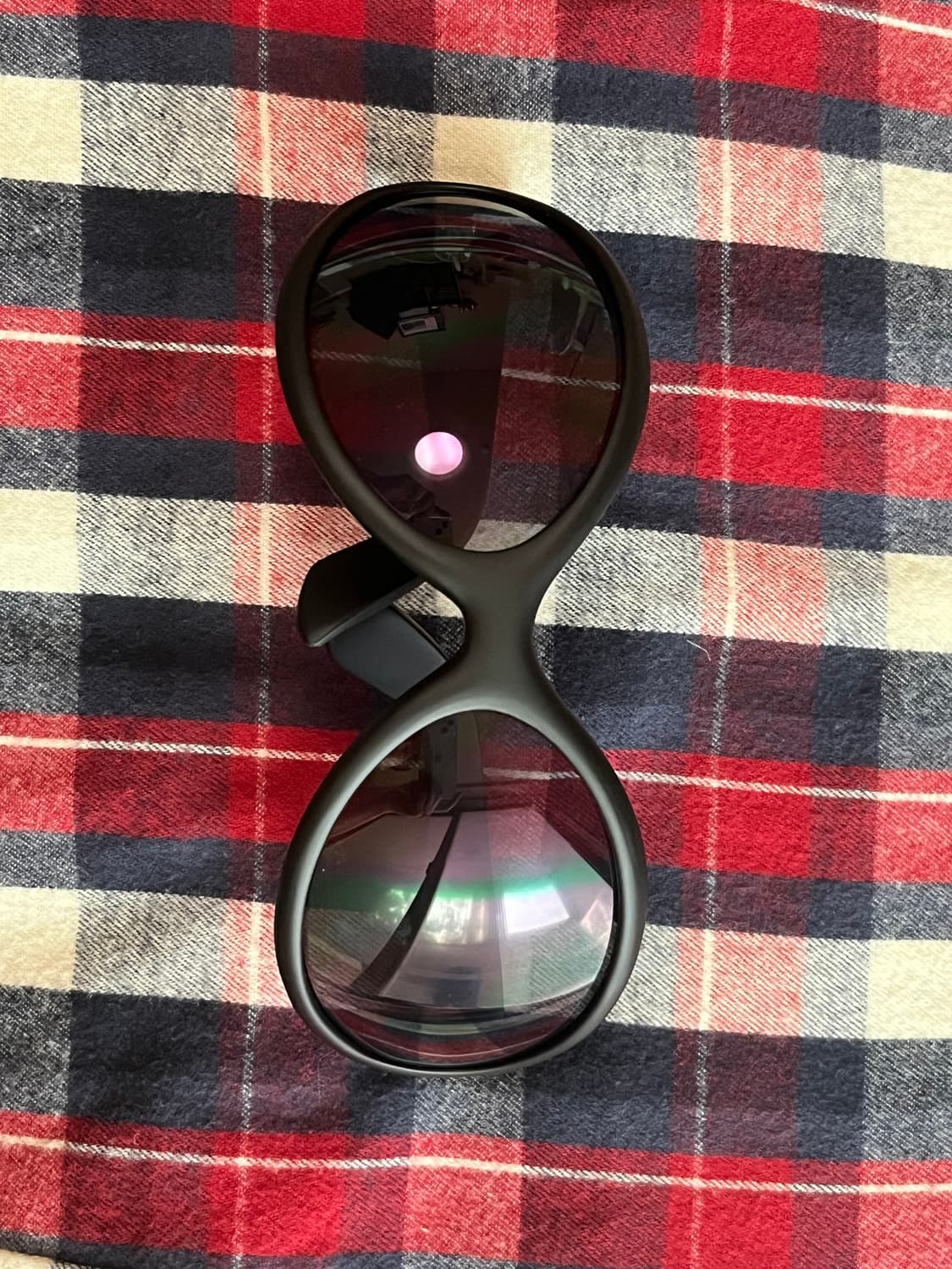 Global Eyeware 오버사이즈 매트 블랙 히데 선글라스 상품이미지4
