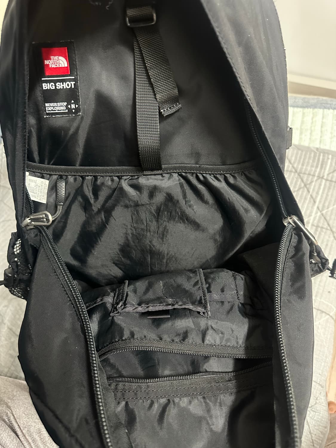 노스페이스 빅샷 백팩 블랙 상품이미지8