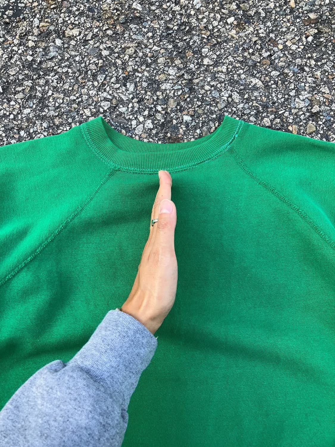 vtg sweat shirt (half) 상품이미지3