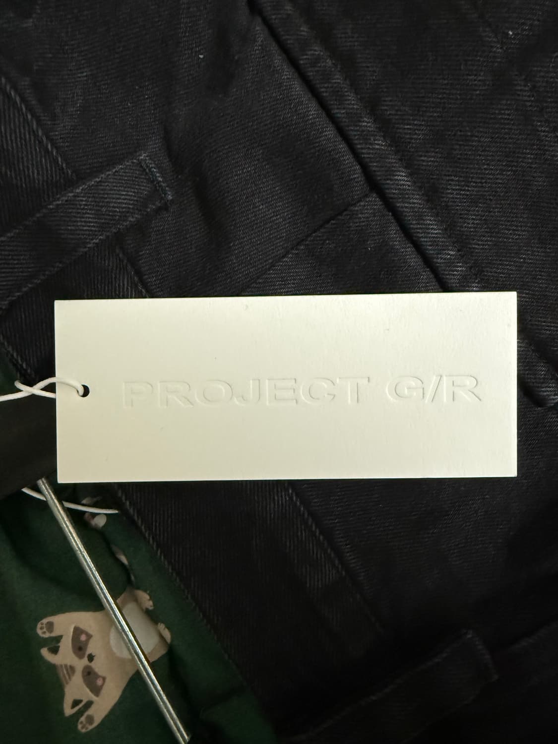 Project gr 크링클 카고데님 블랙 3사이즈 새상품 (크림단종제품) 상품이미지4