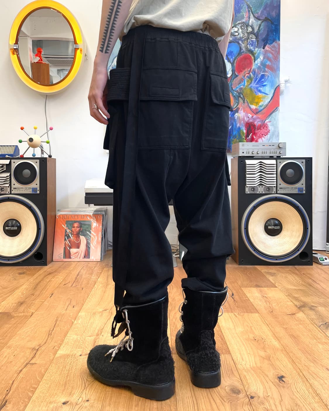 [M] 릭오웬스 다크쉐도우 스웨트 팬츠 상품이미지4