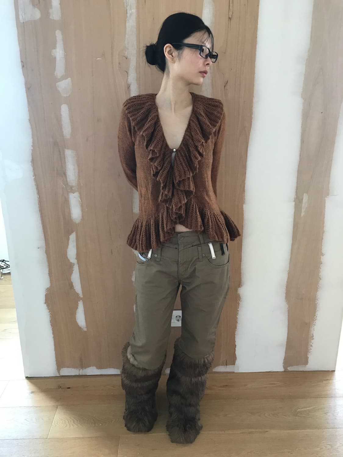 vintage belt pants 상품이미지8