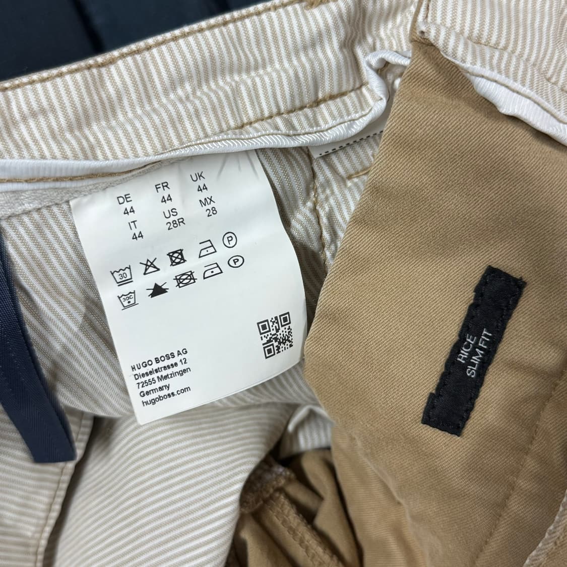 29 휴고보스(HUGO BOSS) 라이스 슬림핏 치노 팬츠 바지 상품이미지7