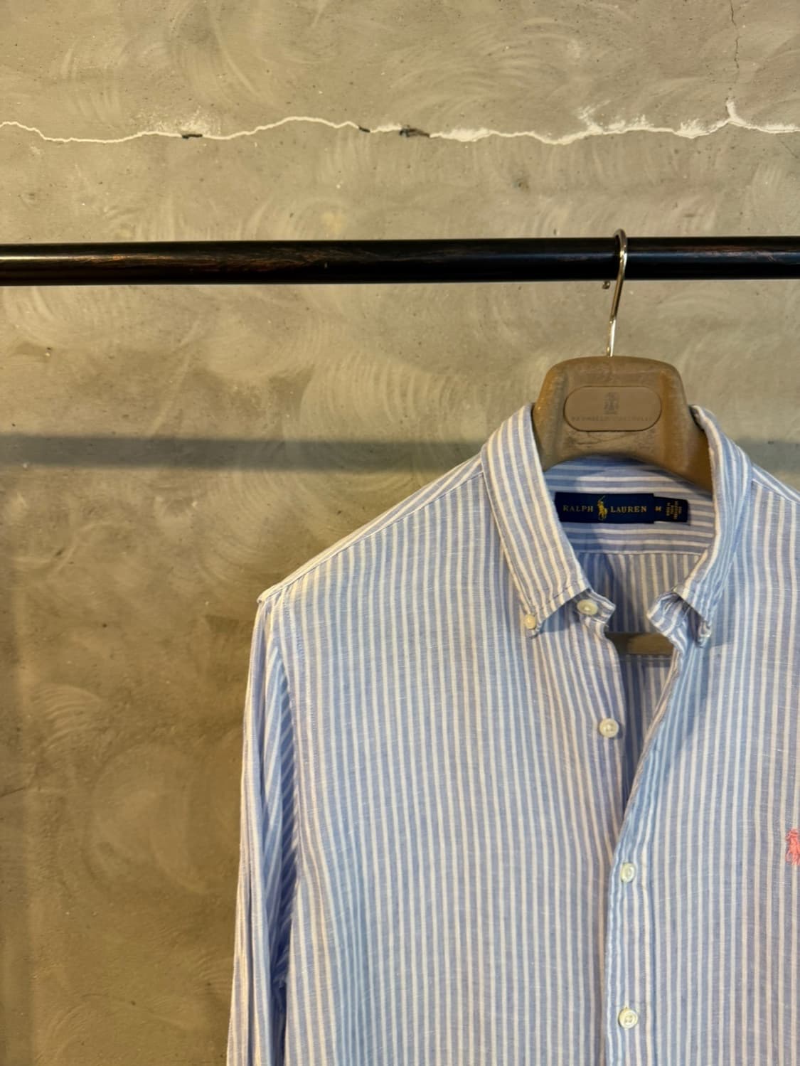 폴로 랄프로렌 리넨 버튼다운 셔츠 100 상품이미지2