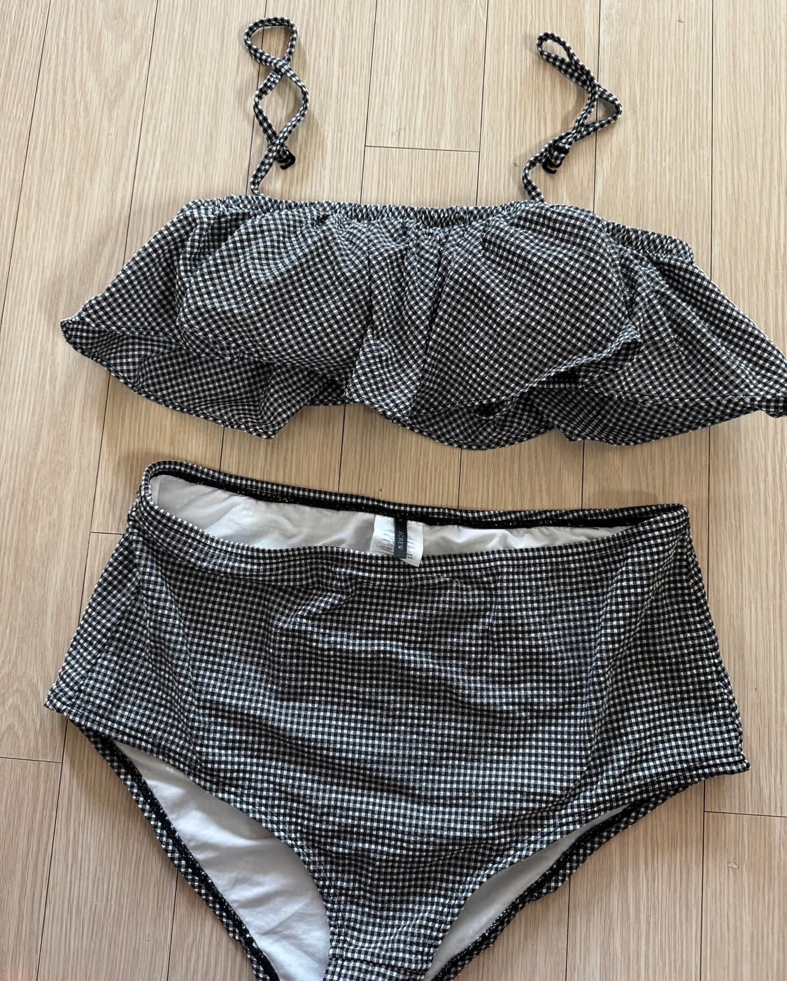 상체55 하체66 Jcrew 제이크루 정가18만 러플 비키니 수영복 베럴 상품이미지5