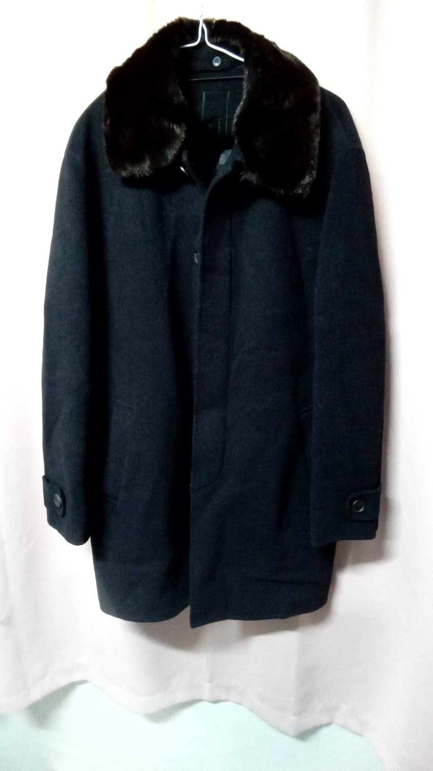 로가디스 캐시미어 밍크넥 반코트 상품이미지2