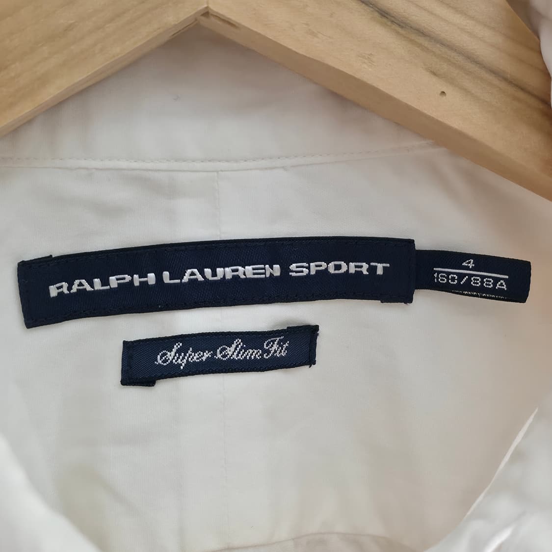 [M] 폴로 랄프로렌 화이트 반팔 셔츠 상품이미지6