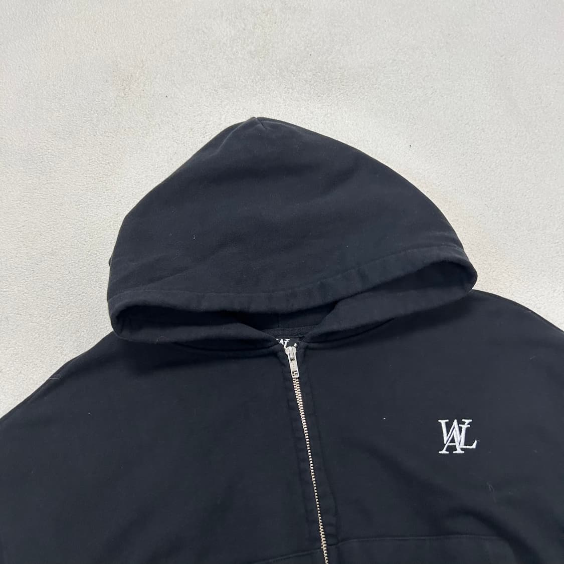 wooallong Crop 2way Hoodie Zip-up 상품이미지5