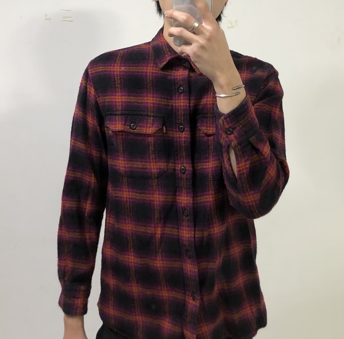 리바이스 체크 셔츠 상품이미지3