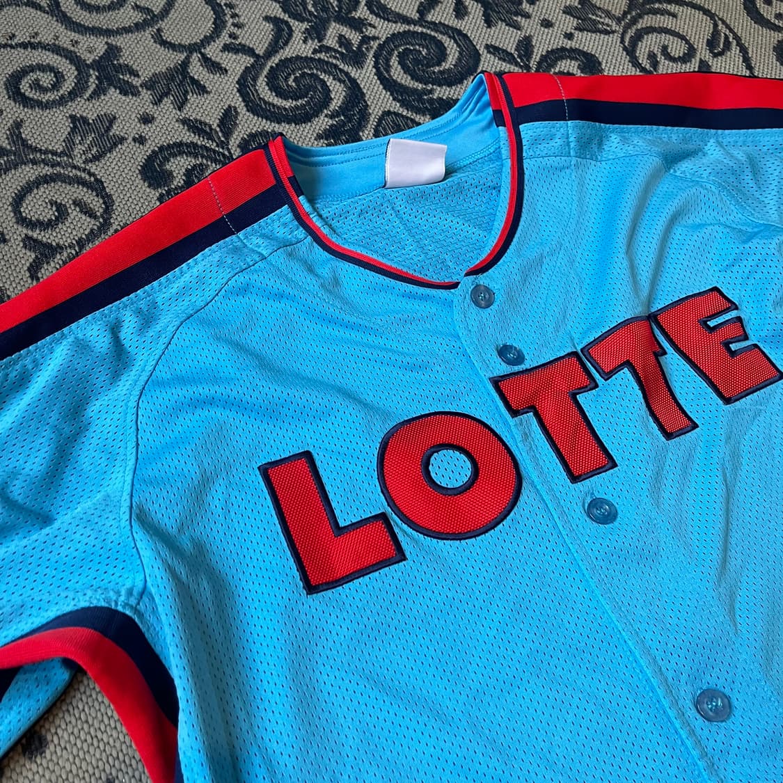 110 네포스 롯데자이언츠 노마킹 유니폼/W2348 상품이미지3