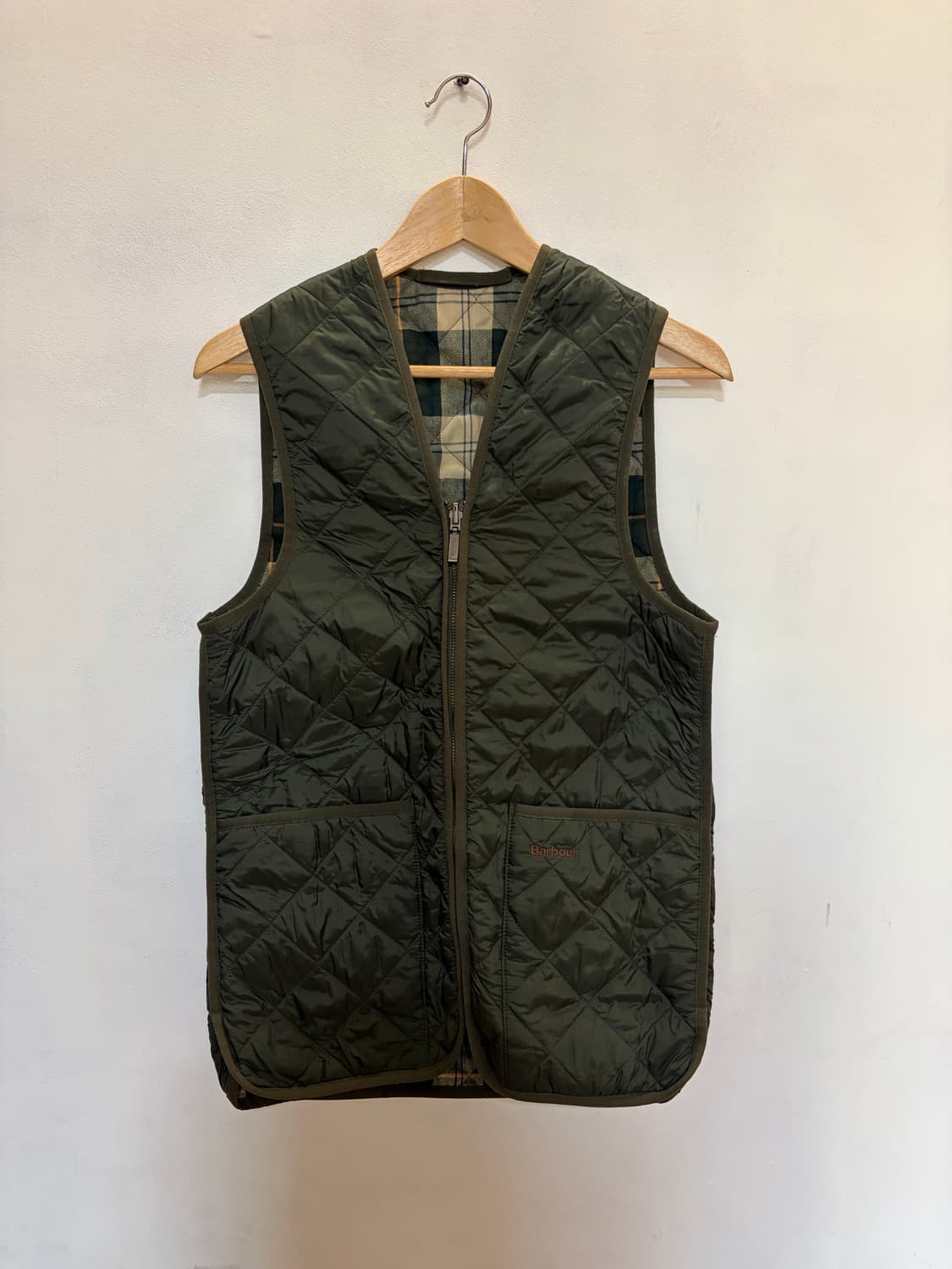 바버 BEDALE 왁스 자켓 (올리브 32) 상품이미지10