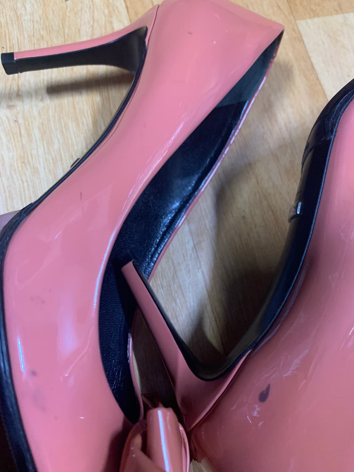 GUCCI 구찌 페이던트 오픈 토 플랫폼(36 사이즈) 상품이미지5