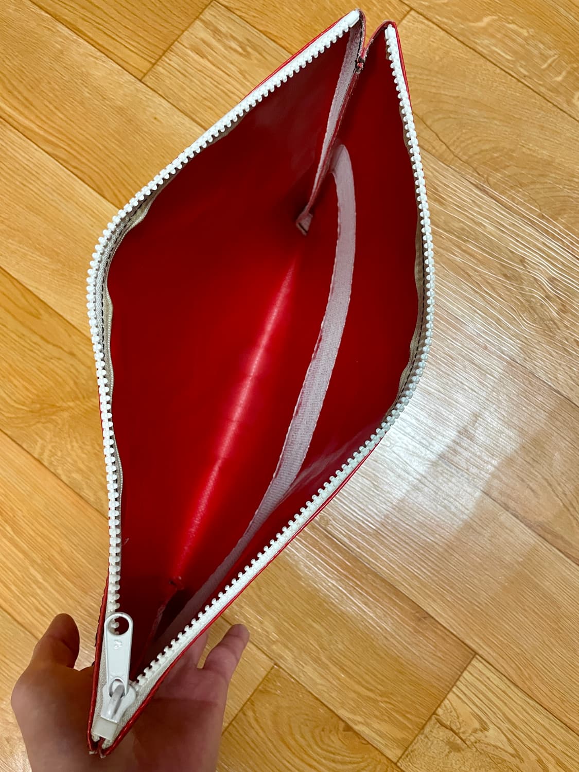 프라이탁 댄 클러치백 파우치 레드 상품이미지5