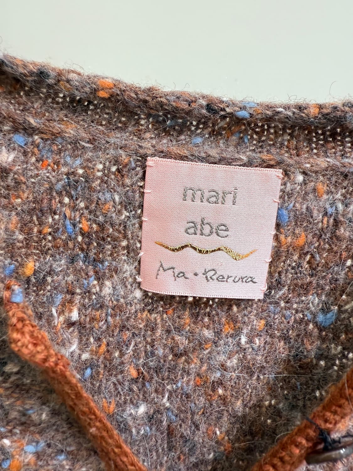 MARI ABE (Made in Japan) 앙고라 울 블렌드 니트 상품이미지8