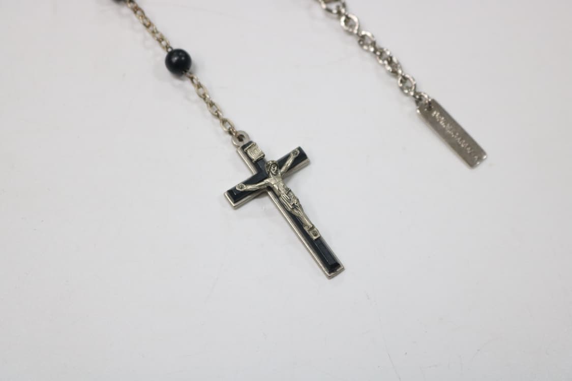 돌체앤가바나 빈티지 로자리 십자가 목걸이 상품이미지4